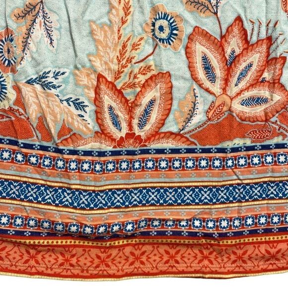 Womens J.Jill Stretch Sleeveless Spring Summer Dress Floral size XS - Picture 4 of 10